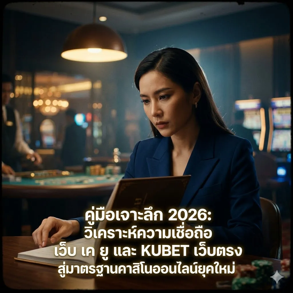คู่มือเจาะลึก 2026: วิเคราะห์ความเชื่อถือ เว็บ เค ยู และ KUBET เว็บตรง สู่มาตรฐานคาสิโนออนไลน์ยุคใหม่